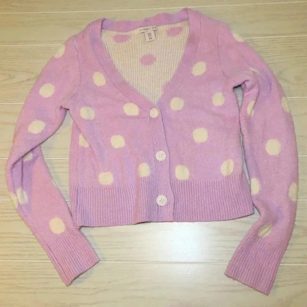 Sincerely Jules cardigan polka dot cardigan size XS